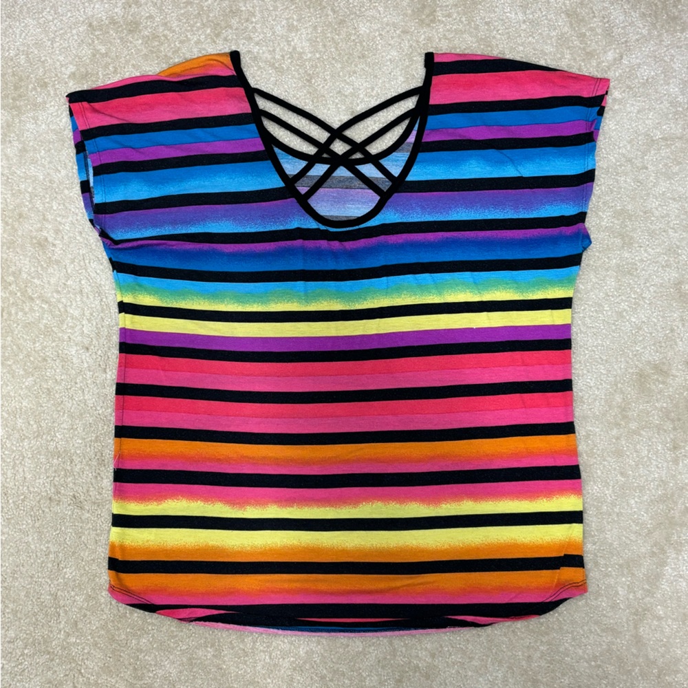 Maunces - Women’s Scope Neck Top - Size L